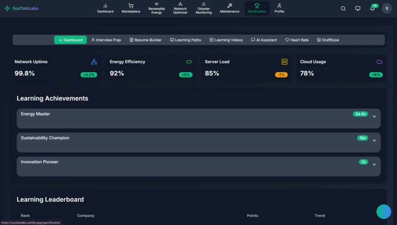 SustainLabs – screenshot 4