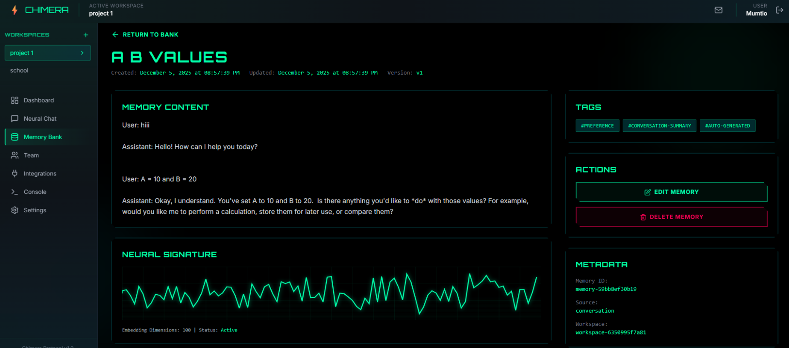 Chimera Protocol | Devpost