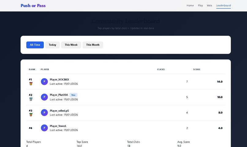 Push or Pass – screenshot 4
