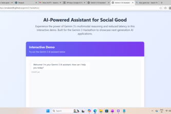 Gemini 3 AI Assistant for Social Good