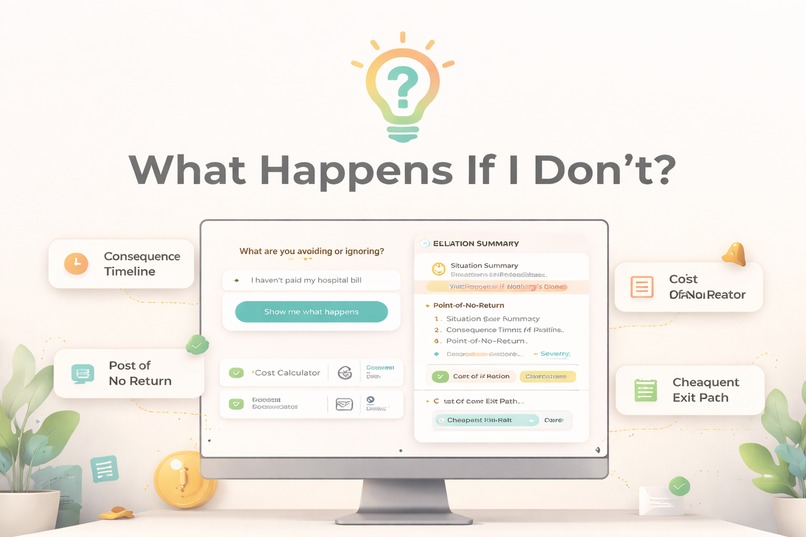 What Happens If I Don't? – screenshot 2
