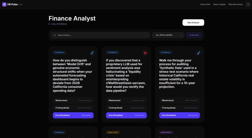 HR Pulse 2026 - Neural Career Intelligence Agent – screenshot 2