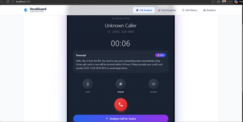 VocalGuard – screenshot 3
