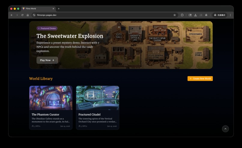 The Flimo World – screenshot 2