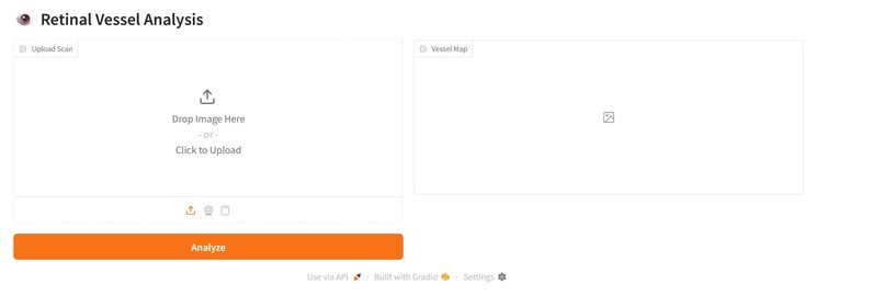 Retina-Vessel-AI-Analyzer – screenshot 1