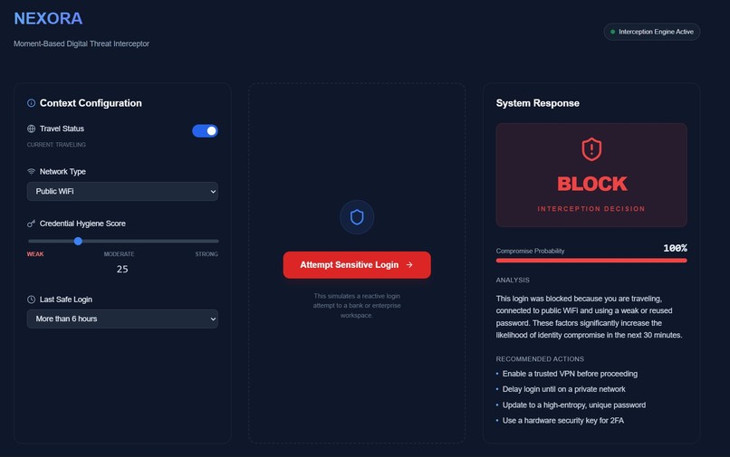 Moment-Based Threat Interceptor – screenshot 1