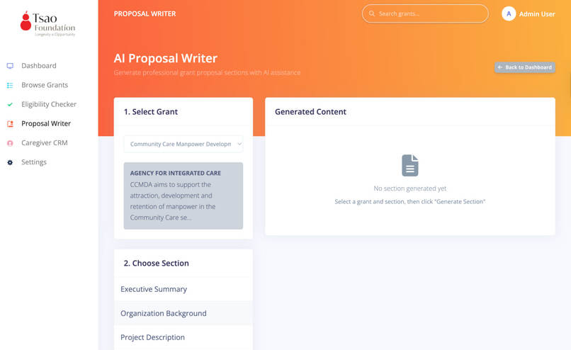 GrantMatch AI – screenshot 4