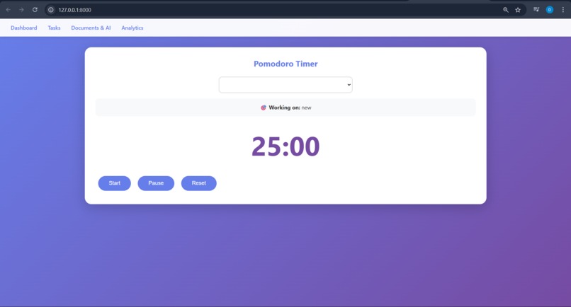 Pomodoro – screenshot 1