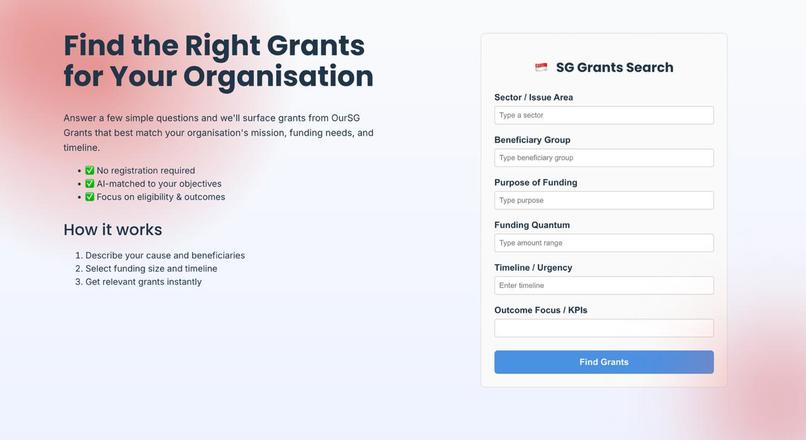 Grant Compiler – screenshot 1
