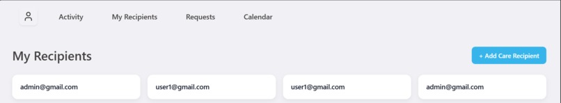Activity Sign-up System – screenshot 2