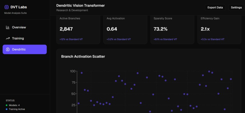 Dendritic Vision Transformer – screenshot 3