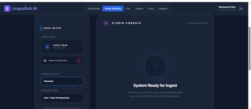 LinguaDub AI – screenshot 2