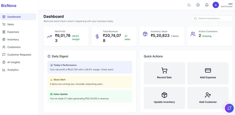 BizNova – screenshot 4