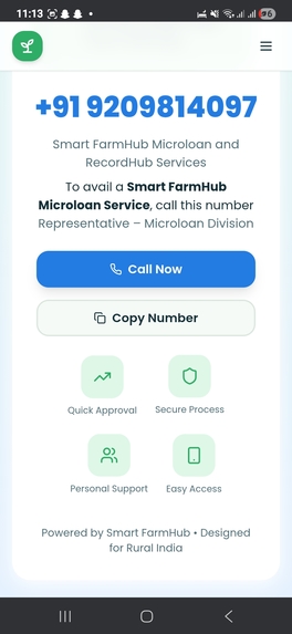 Smart Farm Microloan and record Hub  – screenshot 3