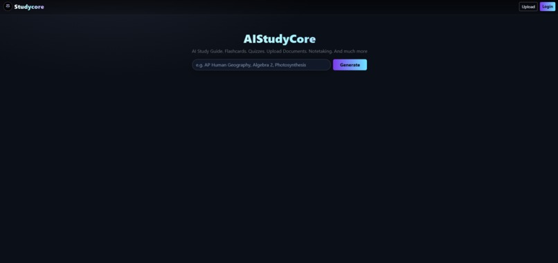 StudyCore – screenshot 1