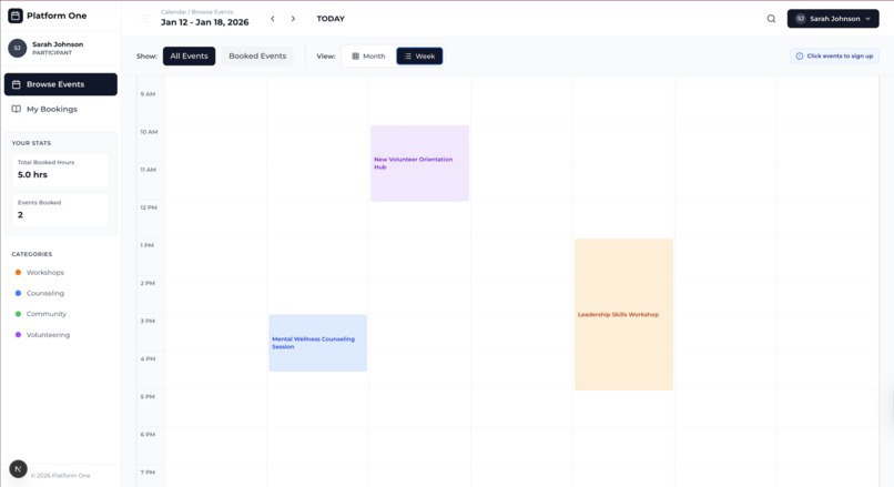 PlatformOne – screenshot 2