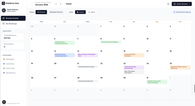 PlatformOne – screenshot 1