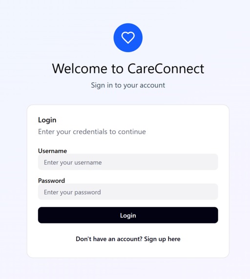 CareConnect – screenshot 2