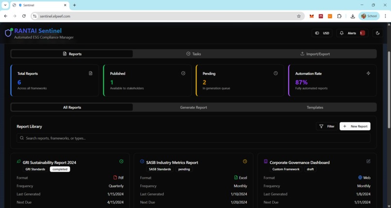 RANTAI Sentinel – screenshot 2