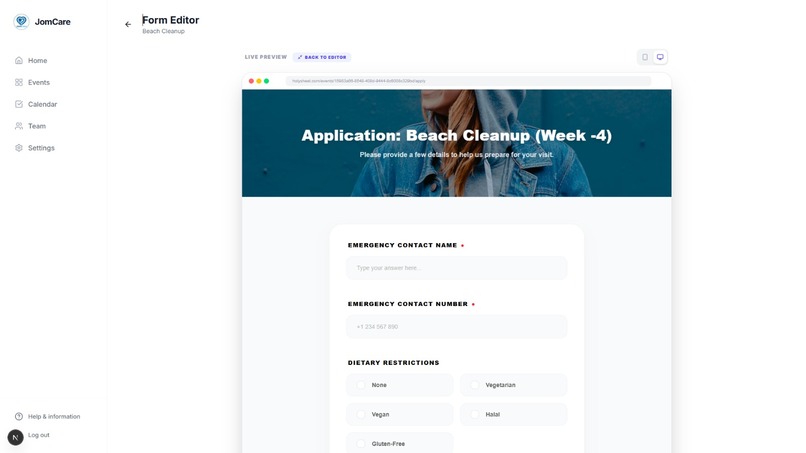 JomCare – screenshot 4