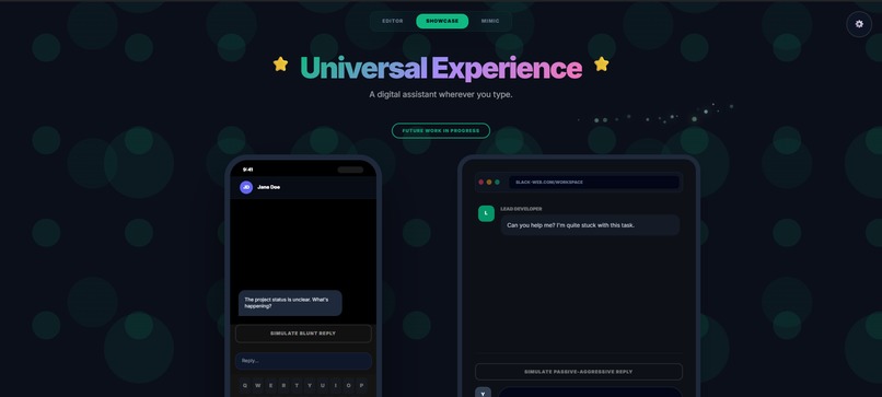 Diplomacy Filter and Persona Mimicker – screenshot 3
