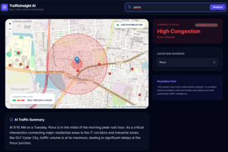 AI-Based Traffic & Congestion Prediction System