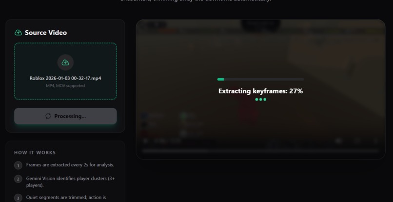 Automatic Gameplay Video Editor – screenshot 2