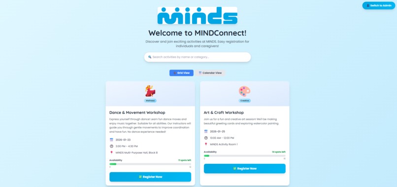 MINDConnect – screenshot 2