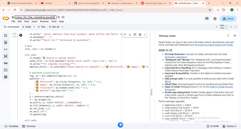 vvoice for the voiceless – screenshot 1