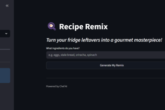 Recipe Remix