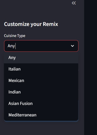 Recipe Remix – screenshot 2