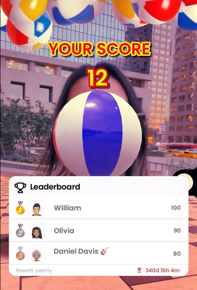 Beach Ball Pump Tap Game – screenshot 1