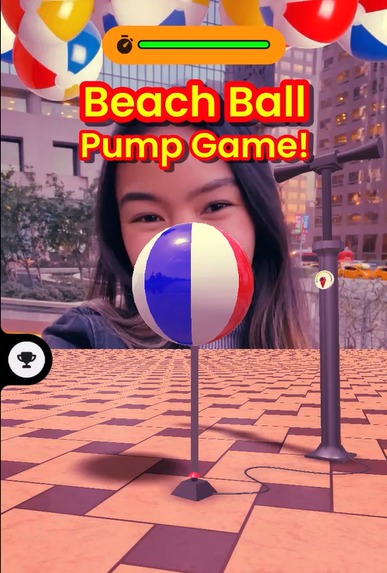 Beach Ball Pump Tap Game – screenshot 4