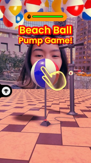 Beach Ball Pump Tap Game – screenshot 5