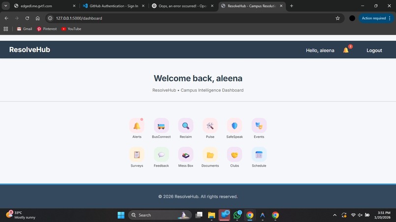 ResolveHub – screenshot 1