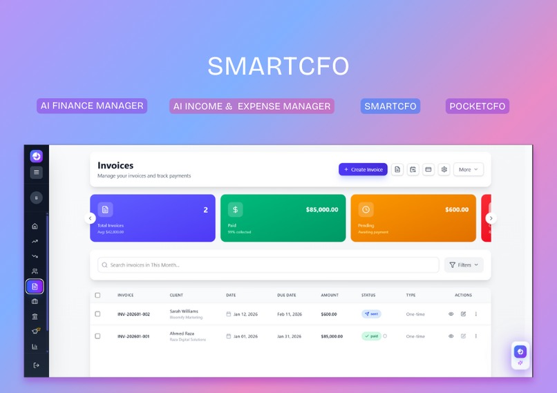 SmartCFO – screenshot 3