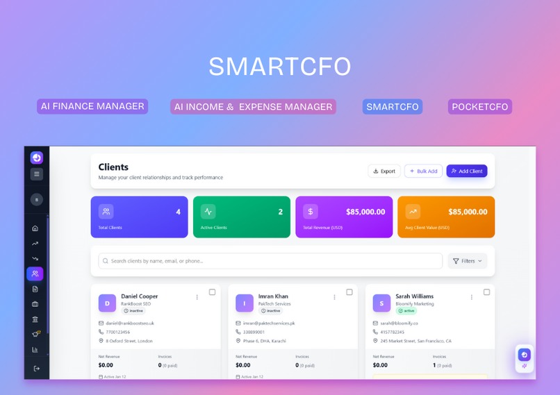 SmartCFO – screenshot 6