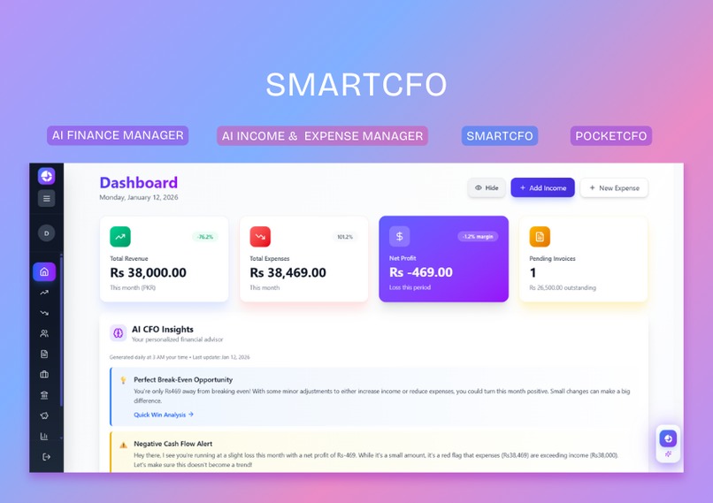 SmartCFO – screenshot 7