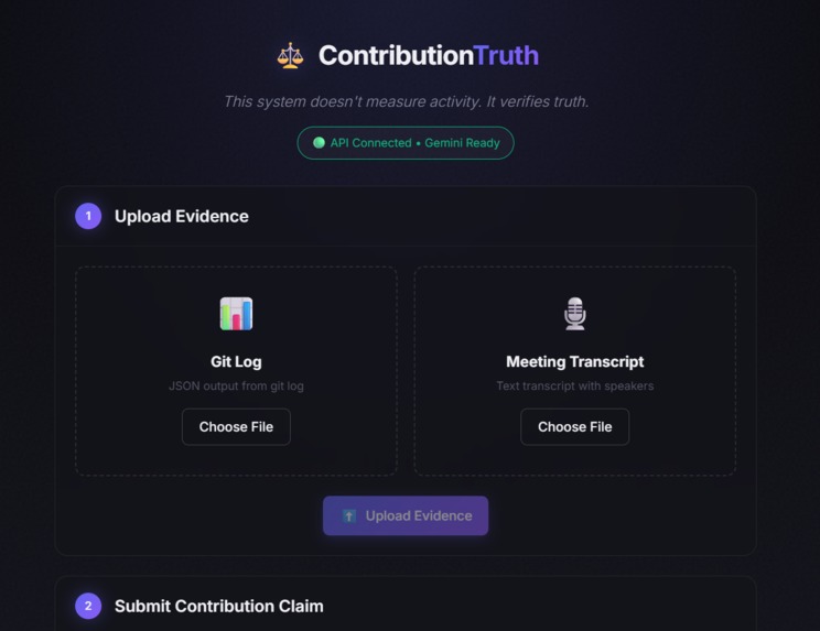 VeriWork – screenshot 1