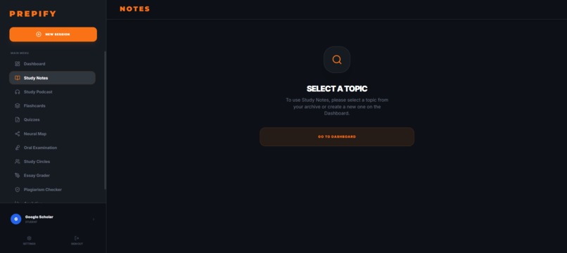 PREPIFY – screenshot 1