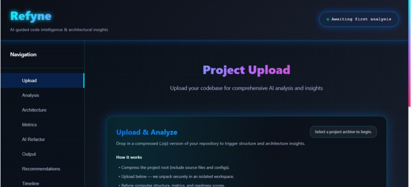 Refyne – screenshot 1
