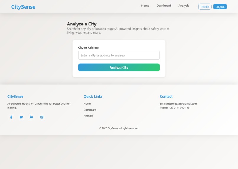 CitySense – screenshot 3