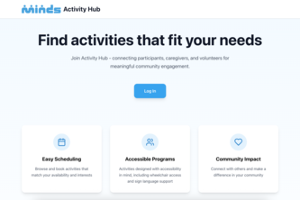 MINDS Activity Hub 