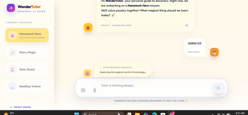 Wonder Tutor – screenshot 1