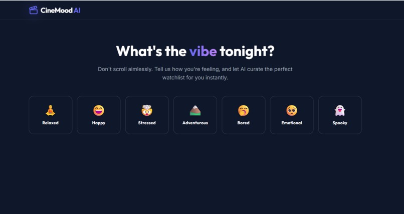 CinemoodAI – screenshot 1