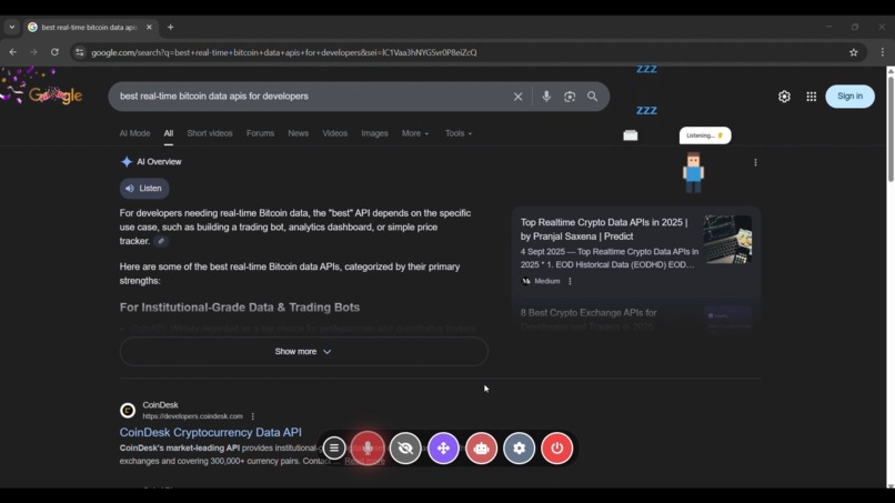 AI Desktop Companion (Glitch) – screenshot 1
