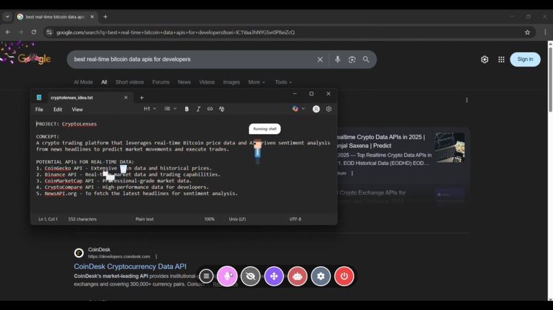 AI Desktop Companion (Glitch) – screenshot 2
