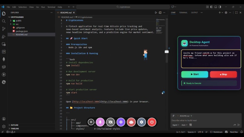 AI Desktop Companion (Glitch) – screenshot 5