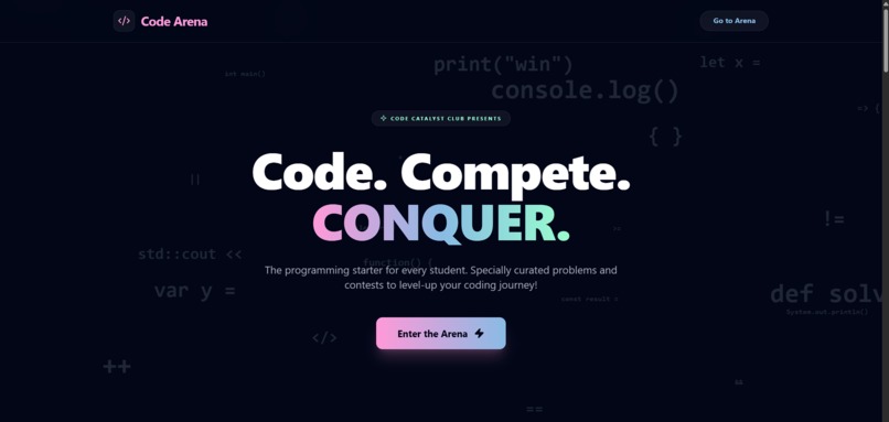 Code Arena – screenshot 1