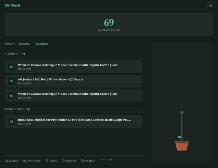 Sustainify – screenshot 5